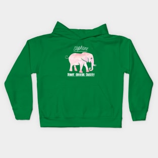 Elephant Power Devotion Chastity Kids Hoodie